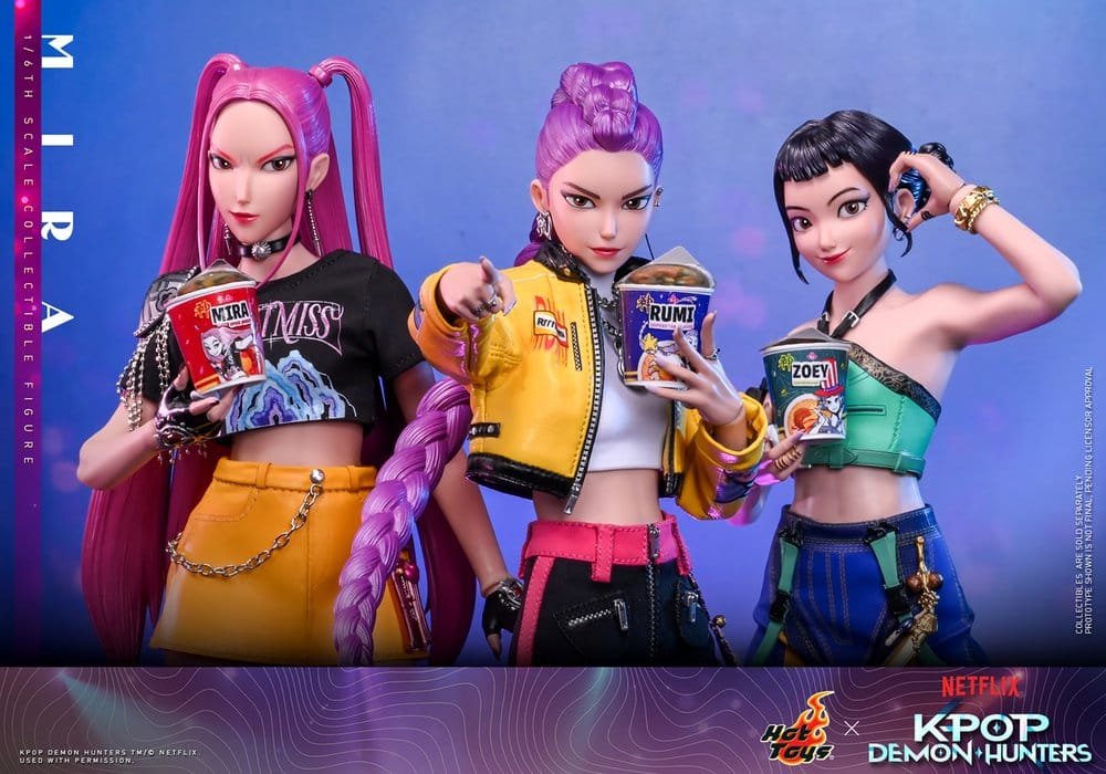 KPOP DEMON HUNTERS MIRA - LAS GUERRERAS K-POP - FIGURA 1/6 - HOT TOYS - Imagen 18