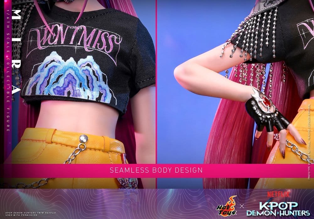 KPOP DEMON HUNTERS MIRA - LAS GUERRERAS K-POP - FIGURA 1/6 - HOT TOYS - Imagen 20