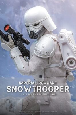 THE MANDALORIAN & GROGU IMPERIAL REMNANT SNOWTROOPER – STAR WARS – MOVIE MASTERPIECE – HOT TOYS