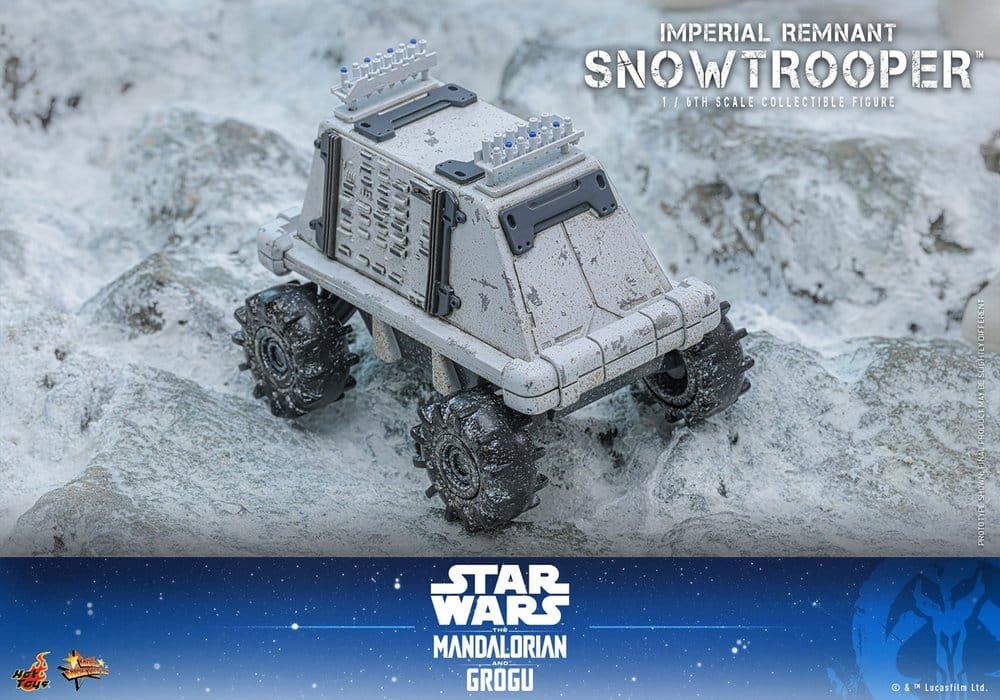 THE MANDALORIAN & GROGU IMPERIAL REMNANT SNOWTROOPER - STAR WARS - MOVIE MASTERPIECE - HOT TOYS - Imagen 6