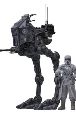 THE MANDALORIAN & GROGU SET DE FIGURAS IMPERIAL REMNANT AT-RT DRIVER & AT-RT – STAR WARS – MOVIE MASTERPIECE – HOT TOYS