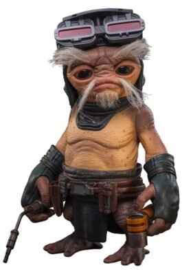 STAR WARS: THE MANDALORIAN & GROGU A ESCALA REAL ANZELLAN DROIDSMITH – DISNEY – 1/1 – HOT TOYS