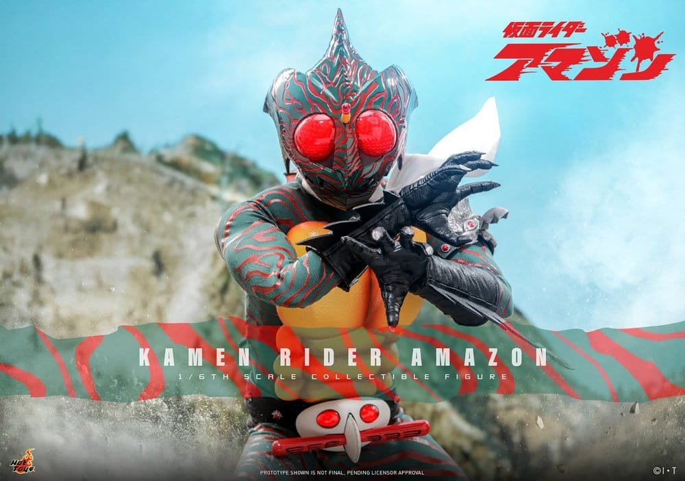 AMAZON AMAZON (DAISUKE YAMAMOTO) - KAMEN RIDER - 1/6 - HOT TOYS - Imagen 2