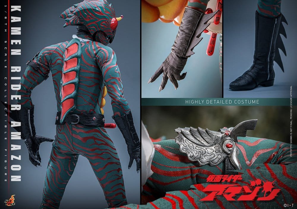 AMAZON AMAZON (DAISUKE YAMAMOTO) - KAMEN RIDER - 1/6 - HOT TOYS - Imagen 20