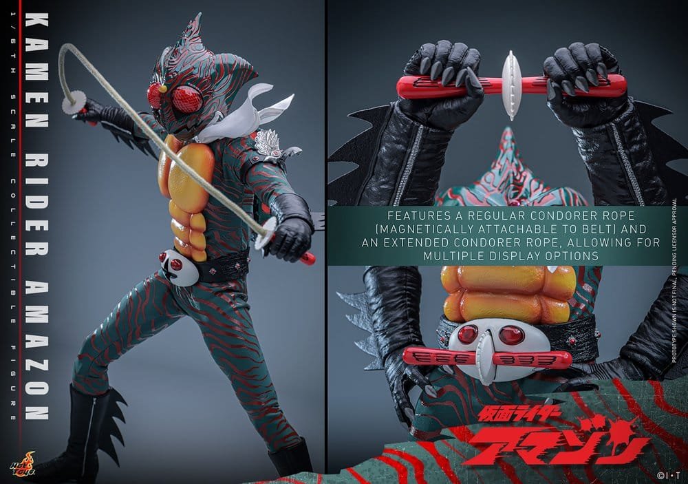 AMAZON AMAZON (DAISUKE YAMAMOTO) - KAMEN RIDER - 1/6 - HOT TOYS - Imagen 23