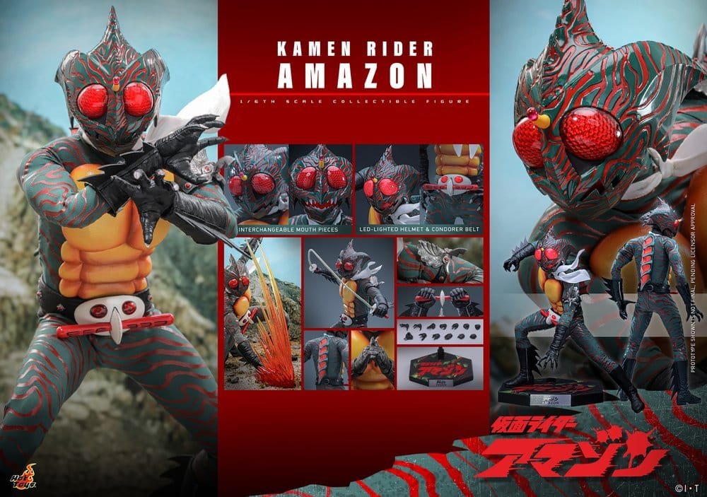 AMAZON AMAZON (DAISUKE YAMAMOTO) - KAMEN RIDER - 1/6 - HOT TOYS - Imagen 24
