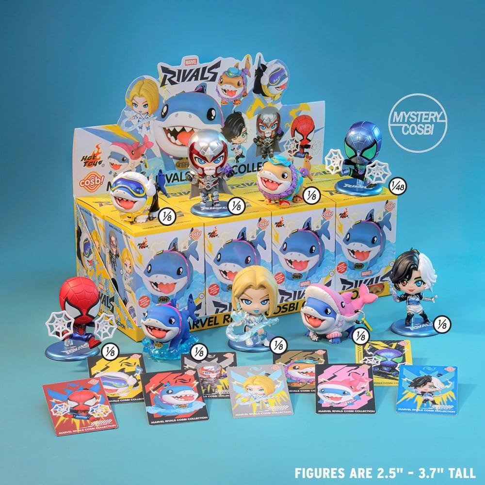 RIVALS MINIFIGURAS COSBI CAJAS SORPRESA MARVEL RIVALS COSBI COLLECTION EXPOSITOR (8) - MARVEL - HOT TOYS - Imagen 4