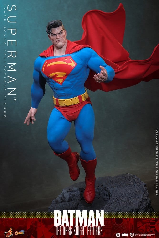 BATMAN: THE DARK KNIGHT RETURNS COMIC MASTERPIECE SUPERMAN - DC COMICS - 1/6 - HOT TOYS - Imagen 3