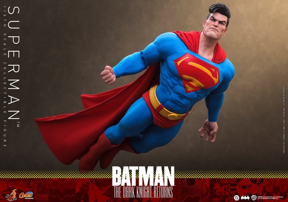 BATMAN: THE DARK KNIGHT RETURNS COMIC MASTERPIECE SUPERMAN - DC COMICS - 1/6 - HOT TOYS - Imagen 8