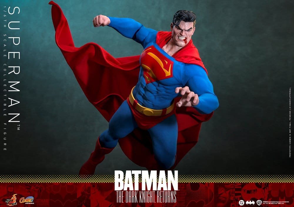 BATMAN: THE DARK KNIGHT RETURNS COMIC MASTERPIECE SUPERMAN - DC COMICS - 1/6 - HOT TOYS - Imagen 10