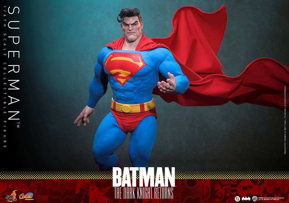 BATMAN: THE DARK KNIGHT RETURNS COMIC MASTERPIECE SUPERMAN - DC COMICS - 1/6 - HOT TOYS - Imagen 11