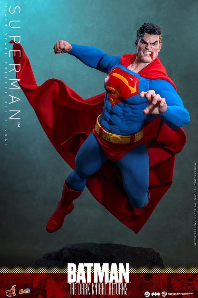 BATMAN: THE DARK KNIGHT RETURNS COMIC MASTERPIECE SUPERMAN - DC COMICS - 1/6 - HOT TOYS - Imagen 13