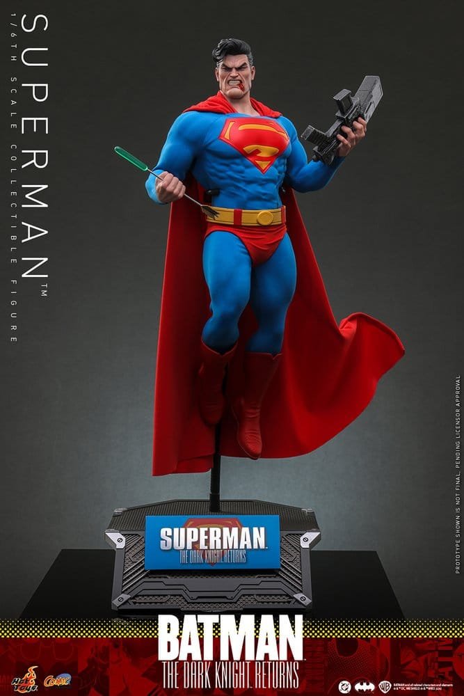 BATMAN: THE DARK KNIGHT RETURNS COMIC MASTERPIECE SUPERMAN - DC COMICS - 1/6 - HOT TOYS - Imagen 14