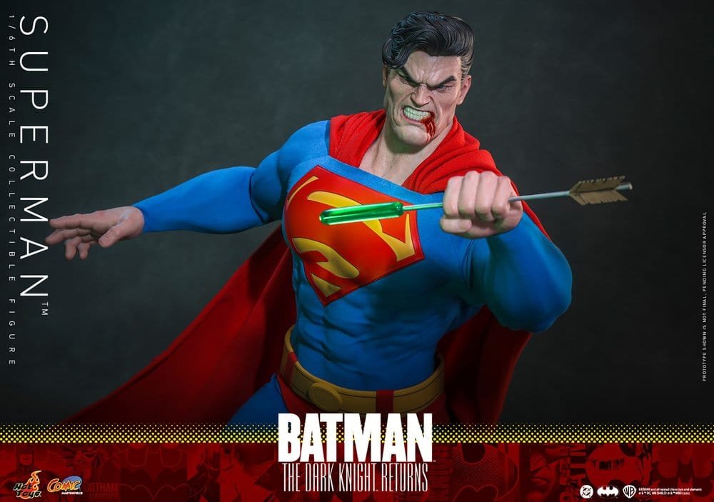 BATMAN: THE DARK KNIGHT RETURNS COMIC MASTERPIECE SUPERMAN - DC COMICS - 1/6 - HOT TOYS - Imagen 15