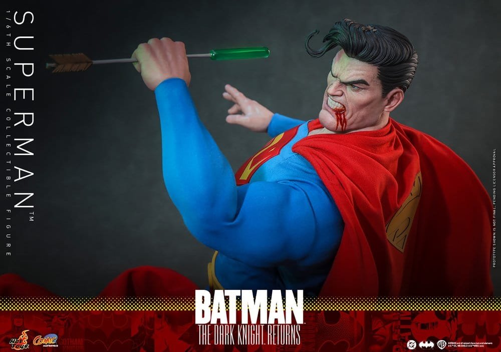 BATMAN: THE DARK KNIGHT RETURNS COMIC MASTERPIECE SUPERMAN - DC COMICS - 1/6 - HOT TOYS - Imagen 16