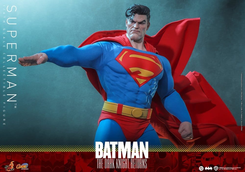 BATMAN: THE DARK KNIGHT RETURNS COMIC MASTERPIECE SUPERMAN - DC COMICS - 1/6 - HOT TOYS - Imagen 17