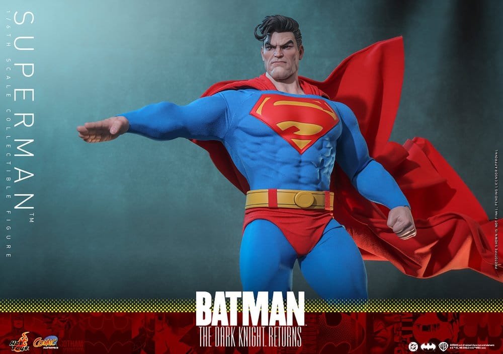 BATMAN: THE DARK KNIGHT RETURNS COMIC MASTERPIECE SUPERMAN - DC COMICS - 1/6 - HOT TOYS - Imagen 18