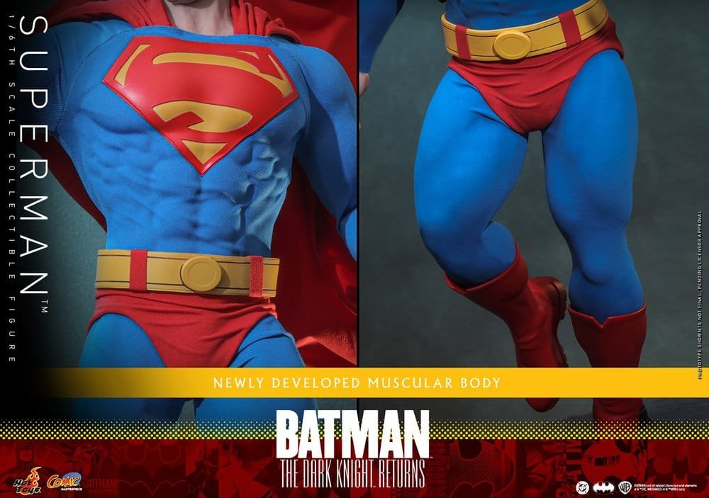 BATMAN: THE DARK KNIGHT RETURNS COMIC MASTERPIECE SUPERMAN - DC COMICS - 1/6 - HOT TOYS - Imagen 20