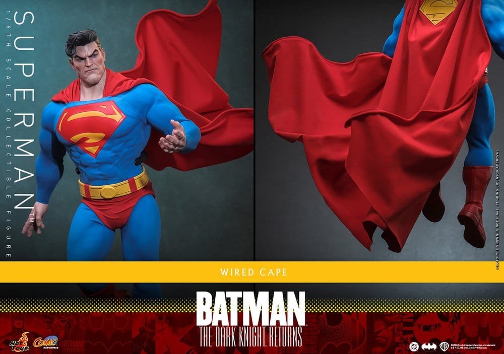 BATMAN: THE DARK KNIGHT RETURNS COMIC MASTERPIECE SUPERMAN - DC COMICS - 1/6 - HOT TOYS - Imagen 21