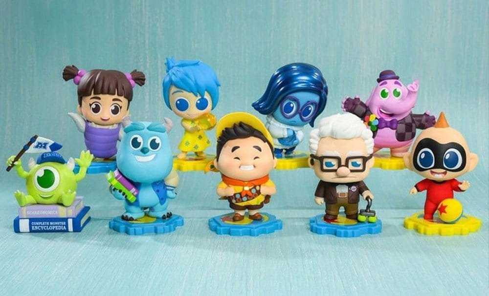 PIXAR FIGURAS MINI COSBI BLIND BOX DISPLAY (8) - DISNEY - HOT TOYS - Imagen 2
