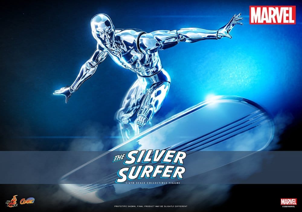 SILVER SURFER - MARVEL - FIGURA 1/6 - HOT TOYS - Imagen 2