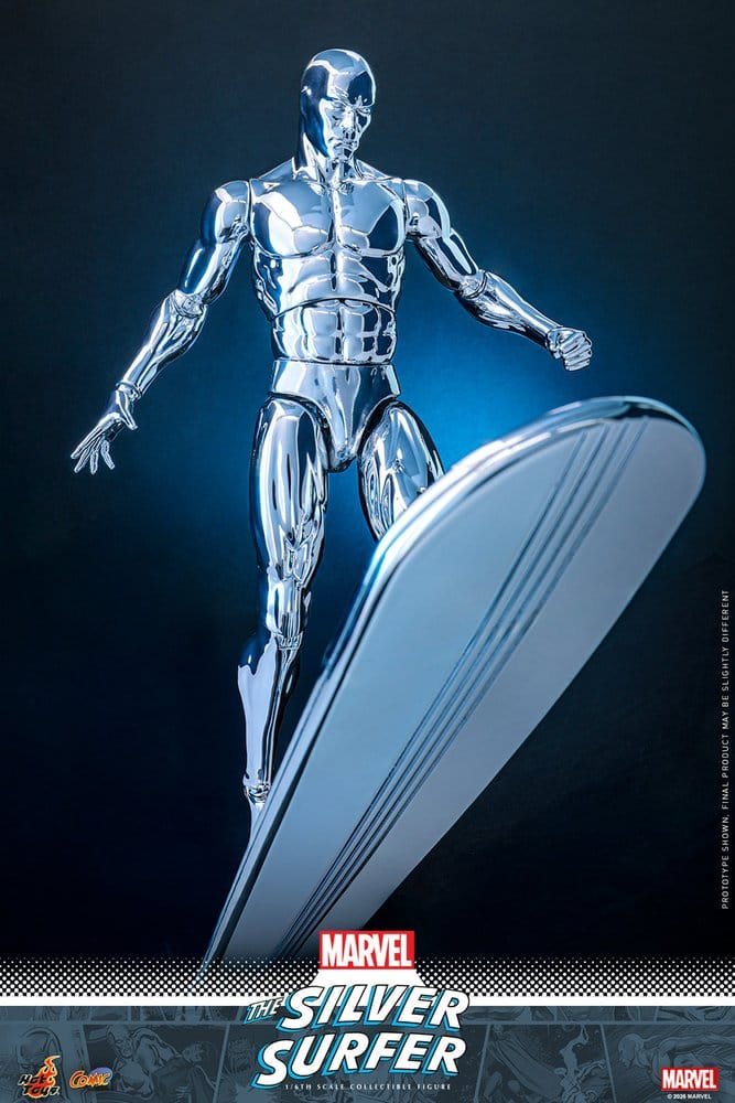 SILVER SURFER - MARVEL - FIGURA 1/6 - HOT TOYS - Imagen 3