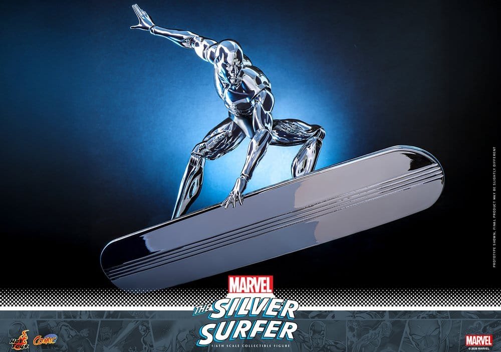 SILVER SURFER - MARVEL - FIGURA 1/6 - HOT TOYS - Imagen 6