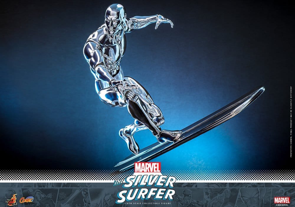 SILVER SURFER - MARVEL - FIGURA 1/6 - HOT TOYS - Imagen 7