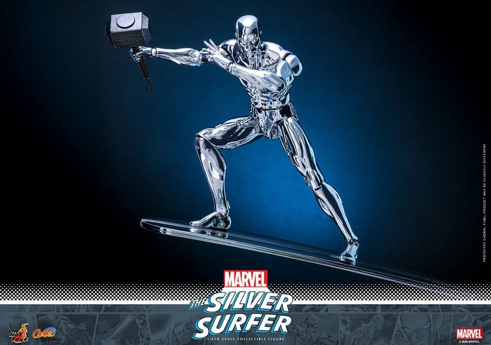 SILVER SURFER - MARVEL - FIGURA 1/6 - HOT TOYS - Imagen 8