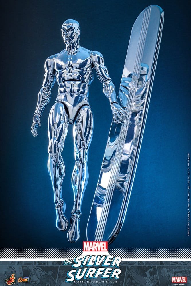 SILVER SURFER - MARVEL - FIGURA 1/6 - HOT TOYS - Imagen 13