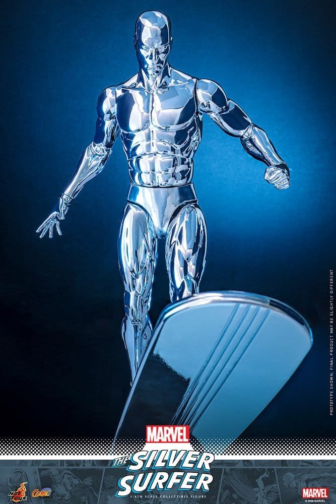 SILVER SURFER - MARVEL - FIGURA 1/6 - HOT TOYS - Imagen 14