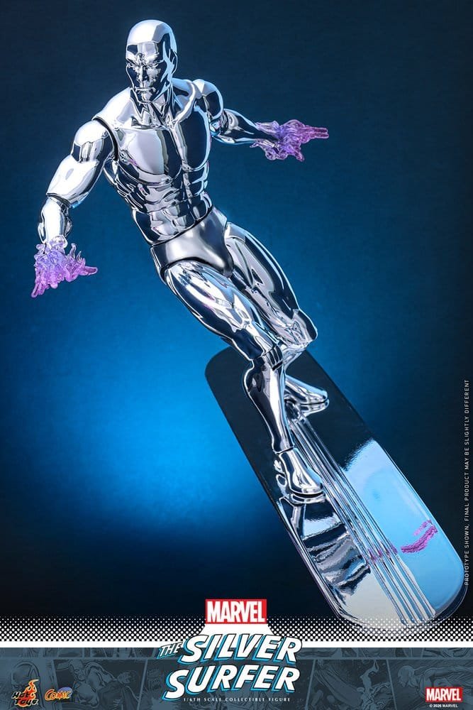 SILVER SURFER - MARVEL - FIGURA 1/6 - HOT TOYS - Imagen 16