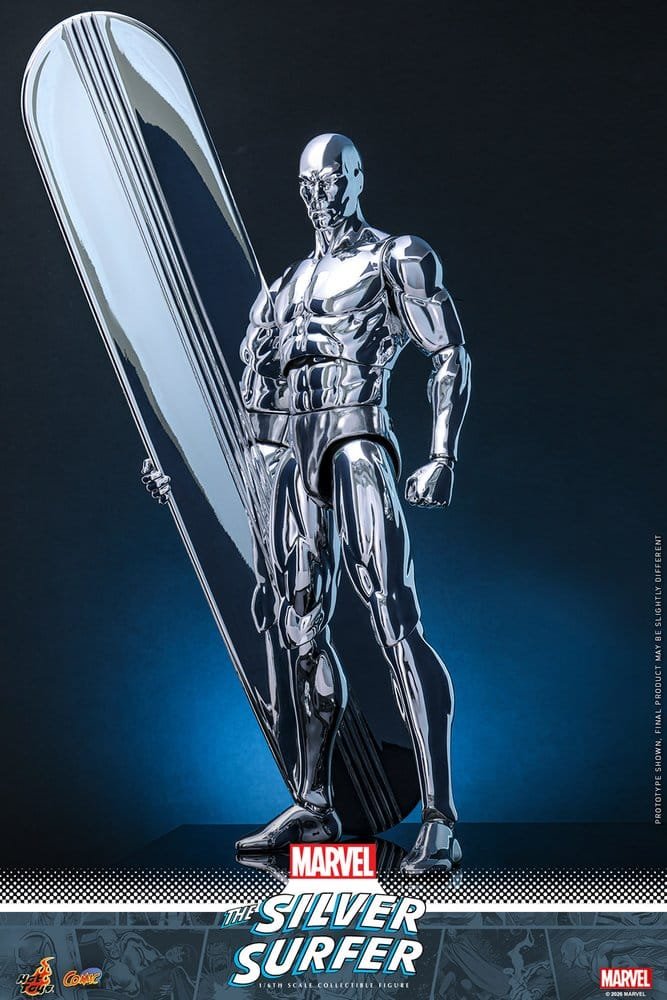 SILVER SURFER - MARVEL - FIGURA 1/6 - HOT TOYS - Imagen 17