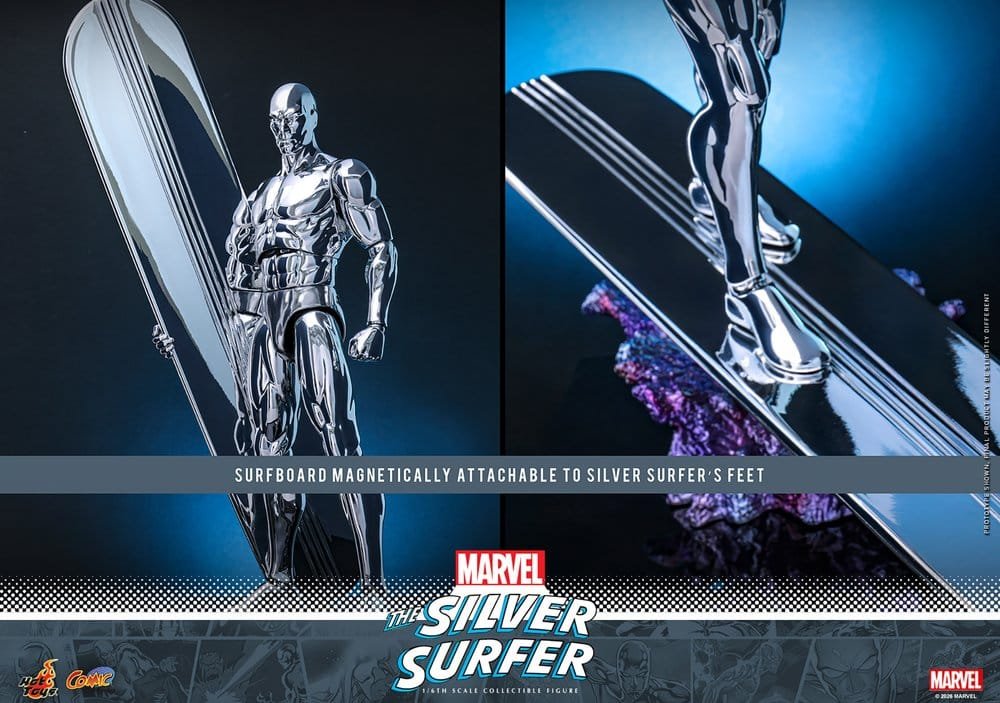 SILVER SURFER - MARVEL - FIGURA 1/6 - HOT TOYS - Imagen 18