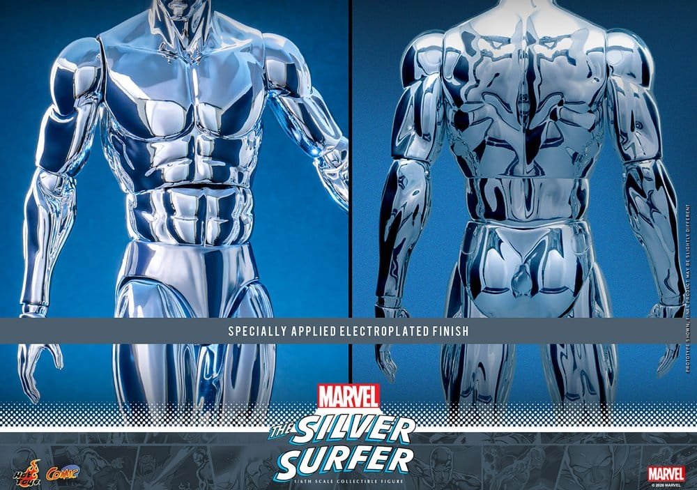 SILVER SURFER - MARVEL - FIGURA 1/6 - HOT TOYS - Imagen 19