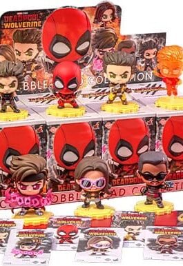 DEADPOOL & WOLVERINE COSBI FIGURAS MINI SERIES 2 BLIND BOX DISPLAY (8) – MARVEL – HOT TOYS