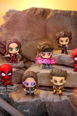 DEADPOOL & WOLVERINE COSBI FIGURAS MINI SERIES 2 BLIND BOX DISPLAY (8) – MARVEL – HOT TOYS