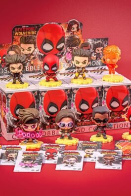DEADPOOL & WOLVERINE COSBI FIGURAS MINI SERIES 2 BLIND BOX DISPLAY (8) – MARVEL – HOT TOYS
