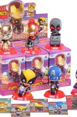 COSBI RIDER FIGURAS MINI BLIND BOX DISPLAY (6) – MARVEL – HOT TOYS