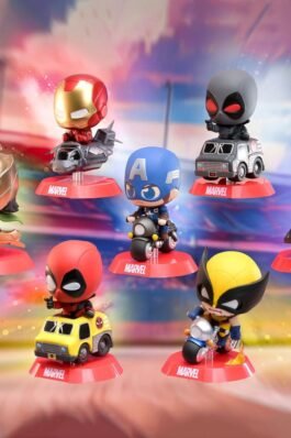 COSBI RIDER FIGURAS MINI BLIND BOX DISPLAY (6) – MARVEL – HOT TOYS
