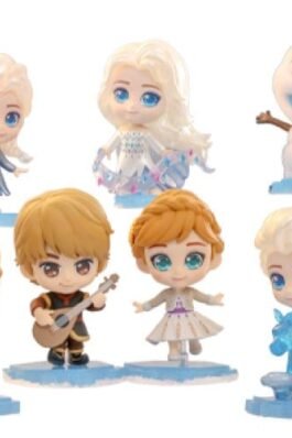 FROZEN FIGURAS MINI COSBI BLIND BOX DISPLAY (8) – DISNEY – HOT TOYS