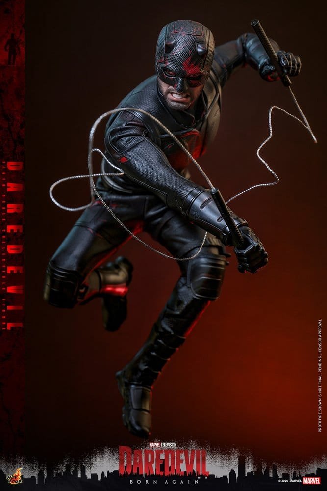 DAREDEVIL: BORN AGAIN DAREDEVIL - MARVEL - FIGURA 1/6 - HOT TOYS - Imagen 3