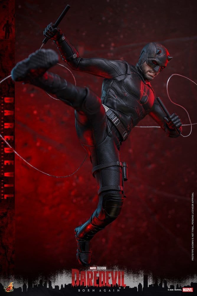 DAREDEVIL: BORN AGAIN DAREDEVIL - MARVEL - FIGURA 1/6 - HOT TOYS - Imagen 4