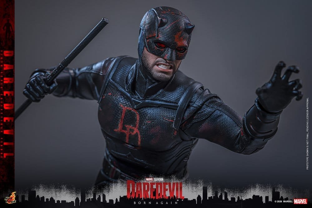 DAREDEVIL: BORN AGAIN DAREDEVIL - MARVEL - FIGURA 1/6 - HOT TOYS - Imagen 7