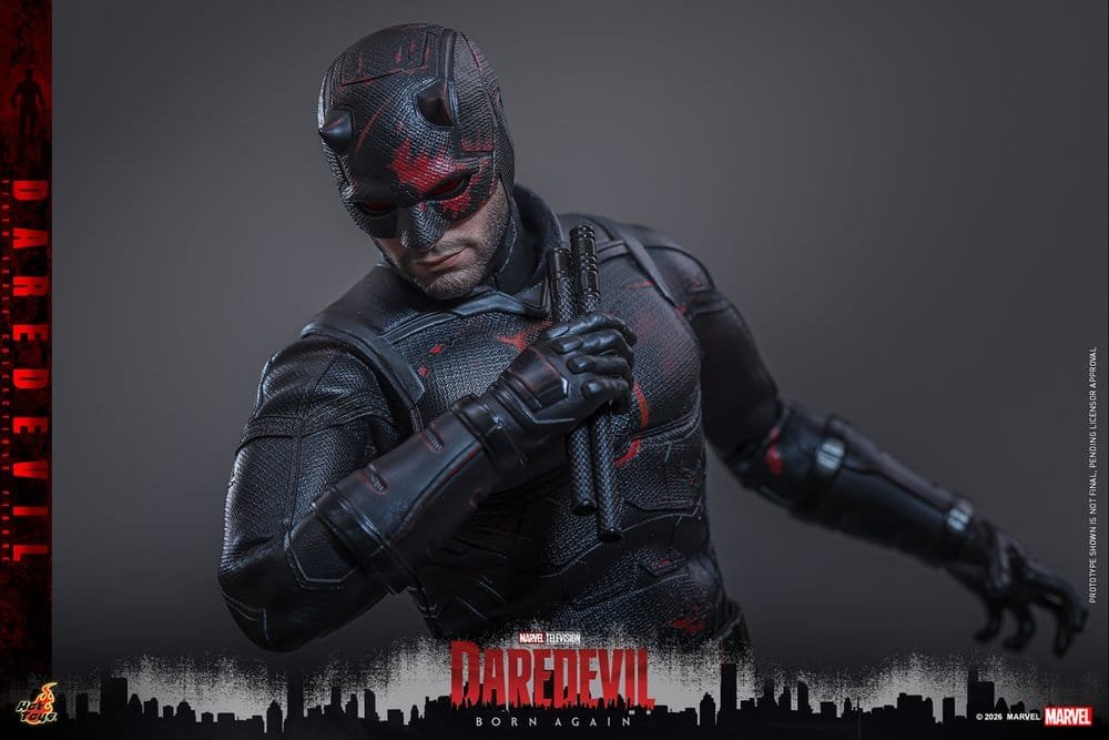 DAREDEVIL: BORN AGAIN DAREDEVIL - MARVEL - FIGURA 1/6 - HOT TOYS - Imagen 8