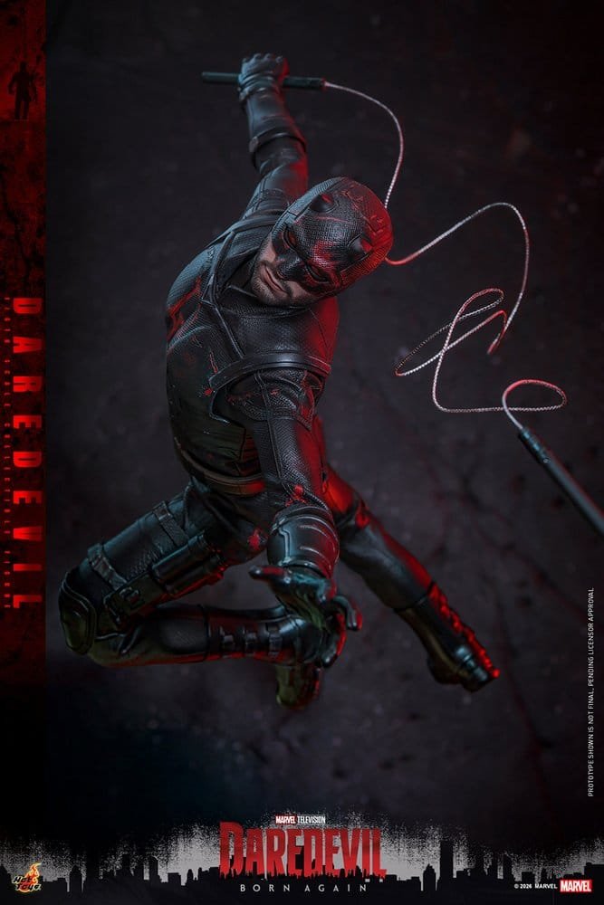 DAREDEVIL: BORN AGAIN DAREDEVIL - MARVEL - FIGURA 1/6 - HOT TOYS - Imagen 11