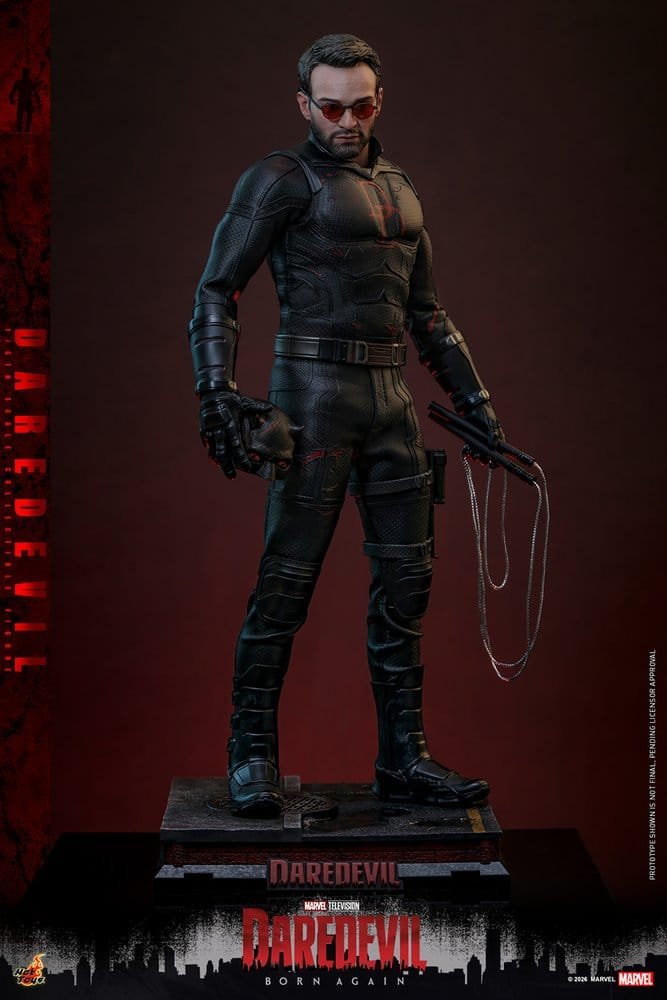 DAREDEVIL: BORN AGAIN DAREDEVIL - MARVEL - FIGURA 1/6 - HOT TOYS - Imagen 12