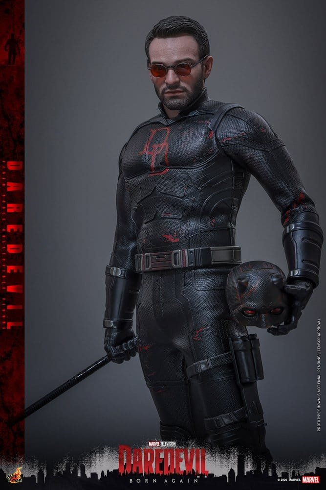 DAREDEVIL: BORN AGAIN DAREDEVIL - MARVEL - FIGURA 1/6 - HOT TOYS - Imagen 16