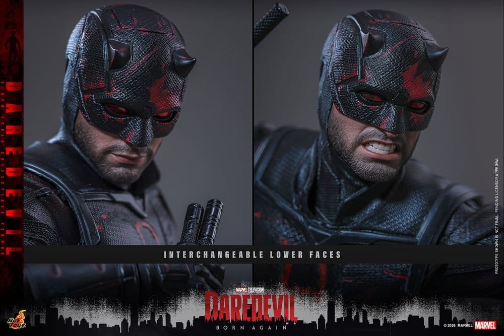DAREDEVIL: BORN AGAIN DAREDEVIL - MARVEL - FIGURA 1/6 - HOT TOYS - Imagen 20