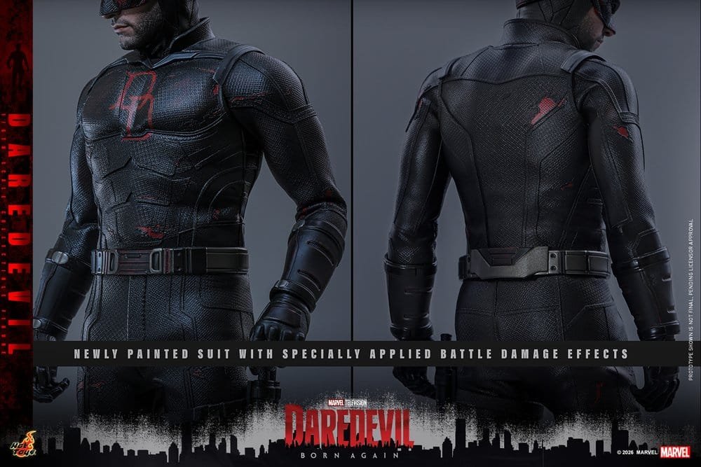 DAREDEVIL: BORN AGAIN DAREDEVIL - MARVEL - FIGURA 1/6 - HOT TOYS - Imagen 21